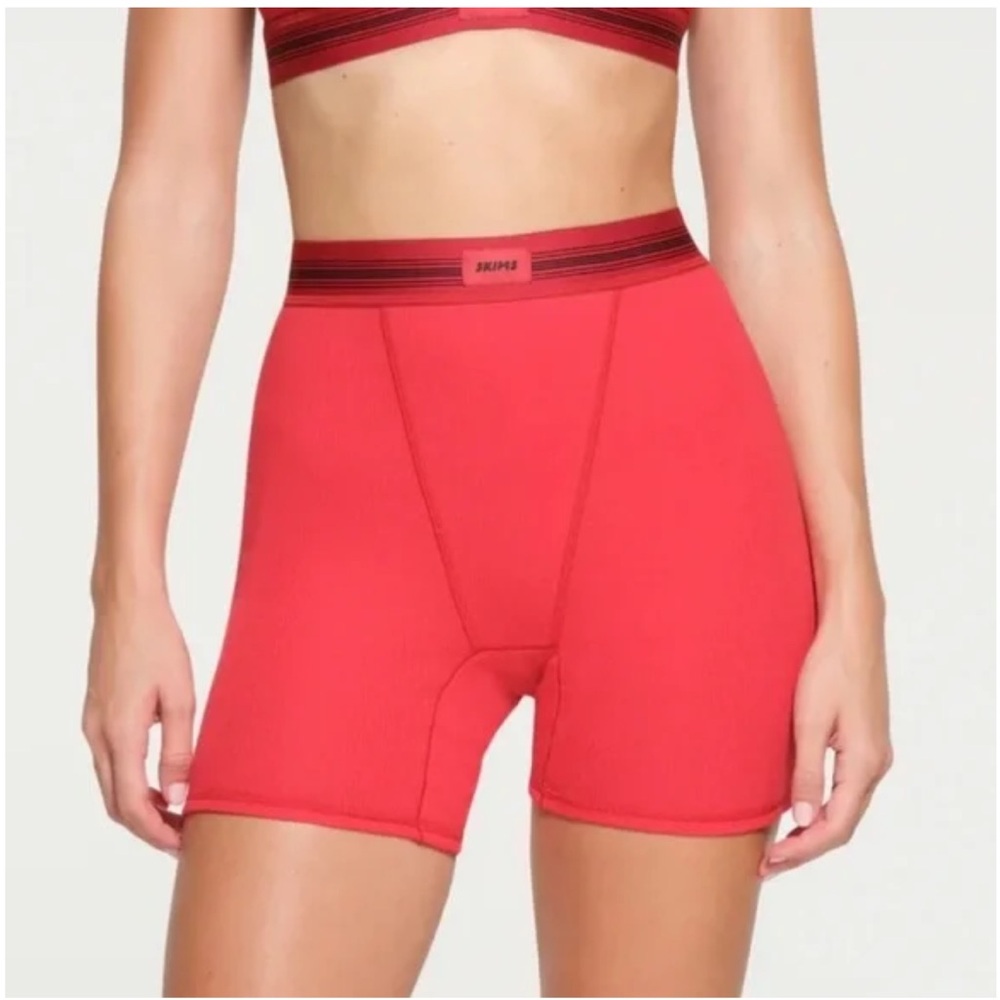 BRAND NEW SKIMS COTTON RIB BOXER ❤️